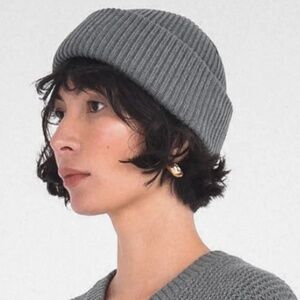Paper Label Minna Beanie - Gray - NWT